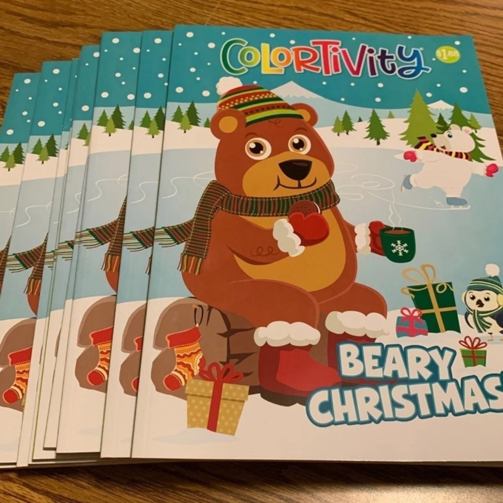 Kids Christmas Coloring Books